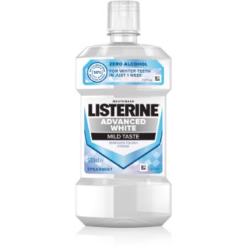 Listerine Advanced White Mild Taste apa de gura pentru albire - imagine 2